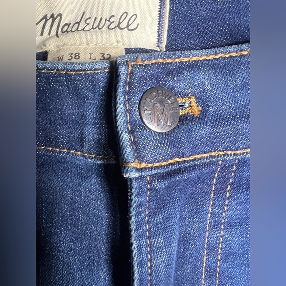 Madewell Athletic Slim Mens Jeans Sz 38w 32L - Picture 4 of 11